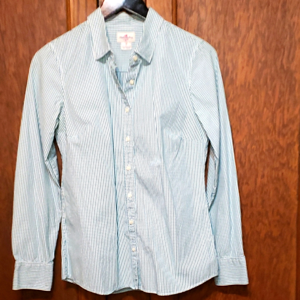 J.Crew Women's Gingham print Shirt.